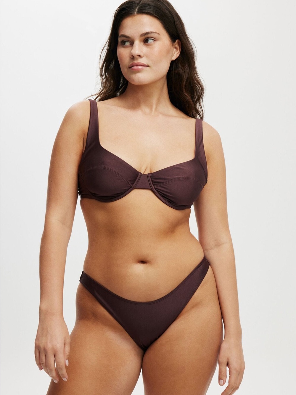 Cotton On Body Brown Bikini Set - Picture 4 of 4